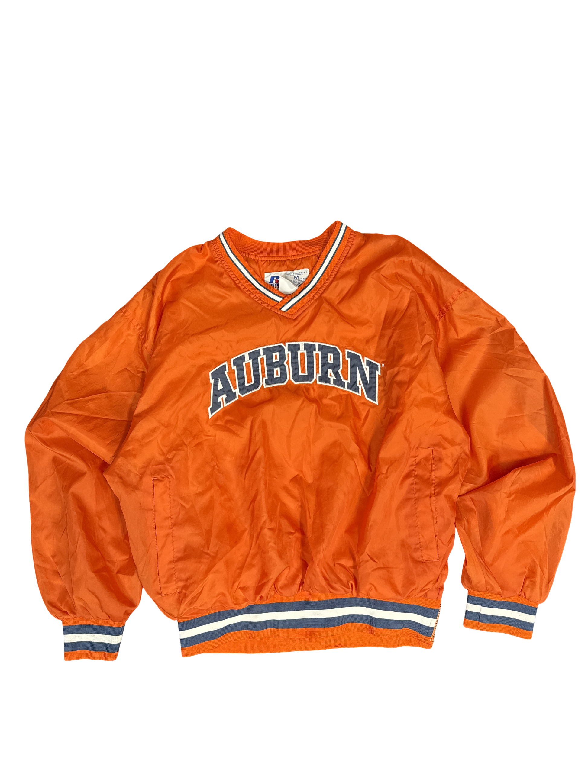 1990s Auburn Russell Athletic Pullover Jacket (M)