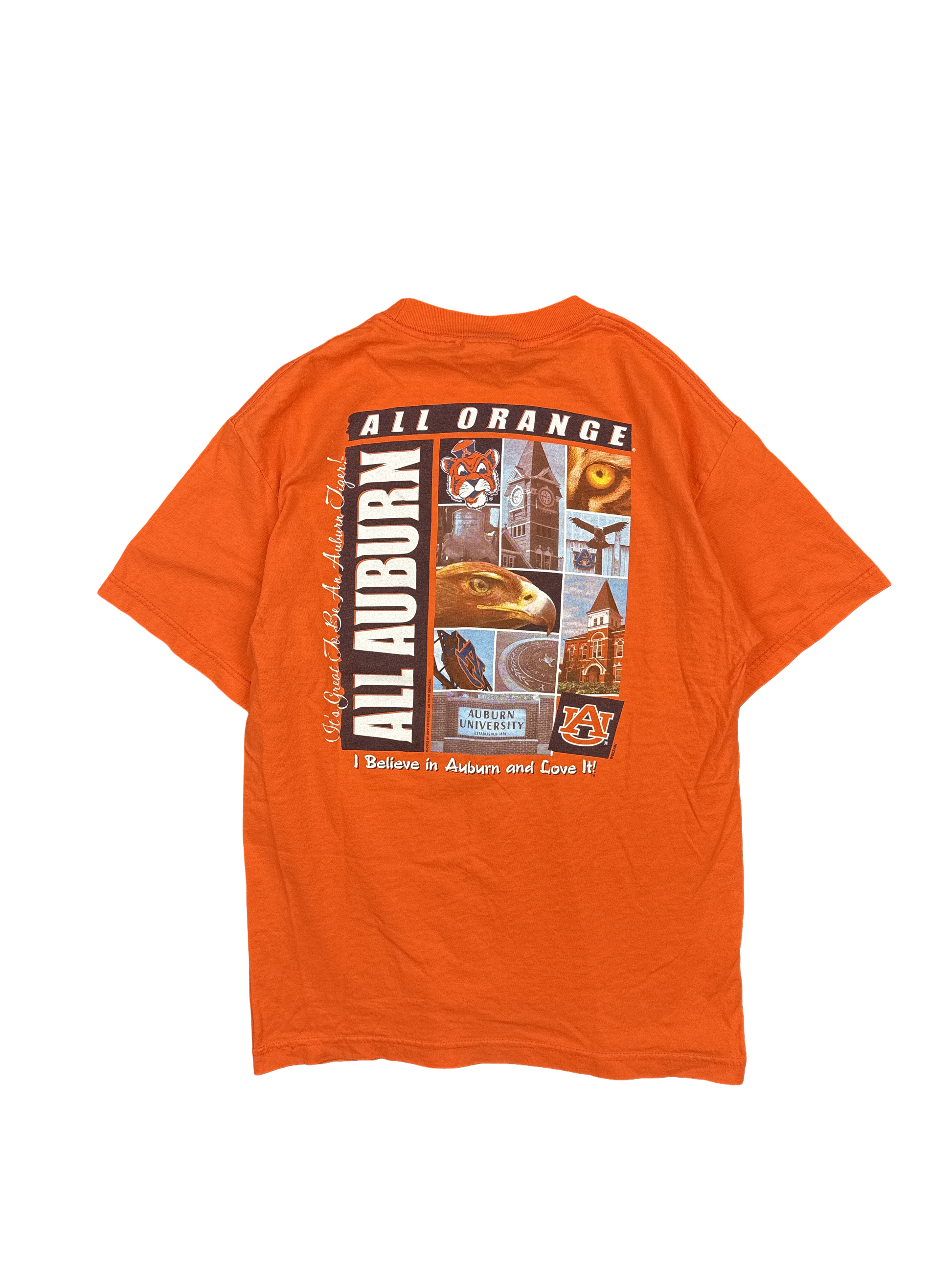 Auburn University All Orange Graphic Tee (S)