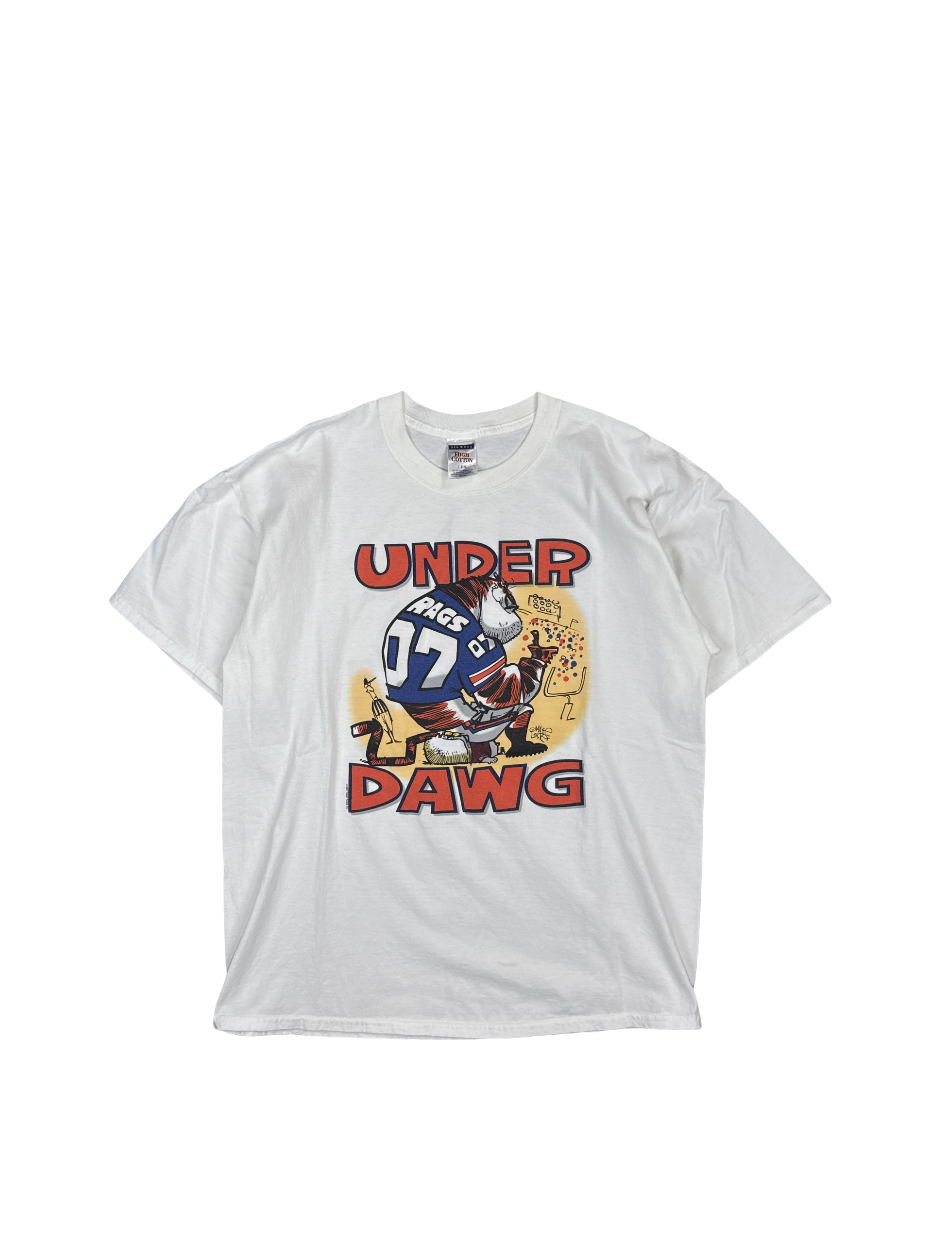 2007 Auburn Tigers Under Dawg Graphic Tee (L)