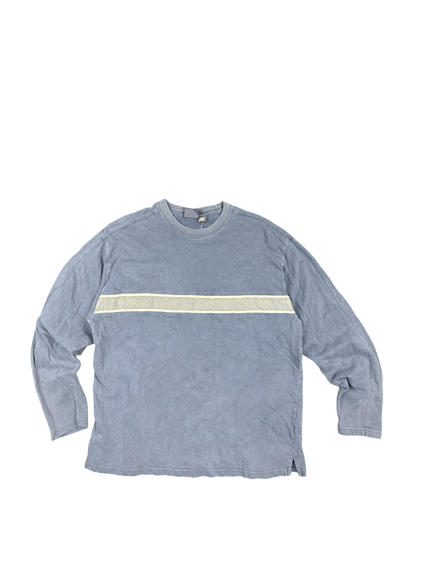 Route 66 Original Clothing Co. Blue Stripe Long Sleeve Tee (L)