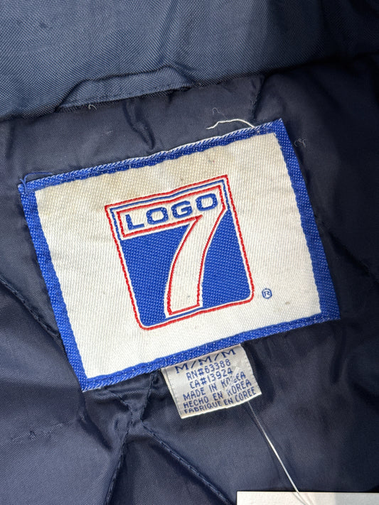 1990s Auburn Tigers Logo 7 Windbreaker Jacket (M)