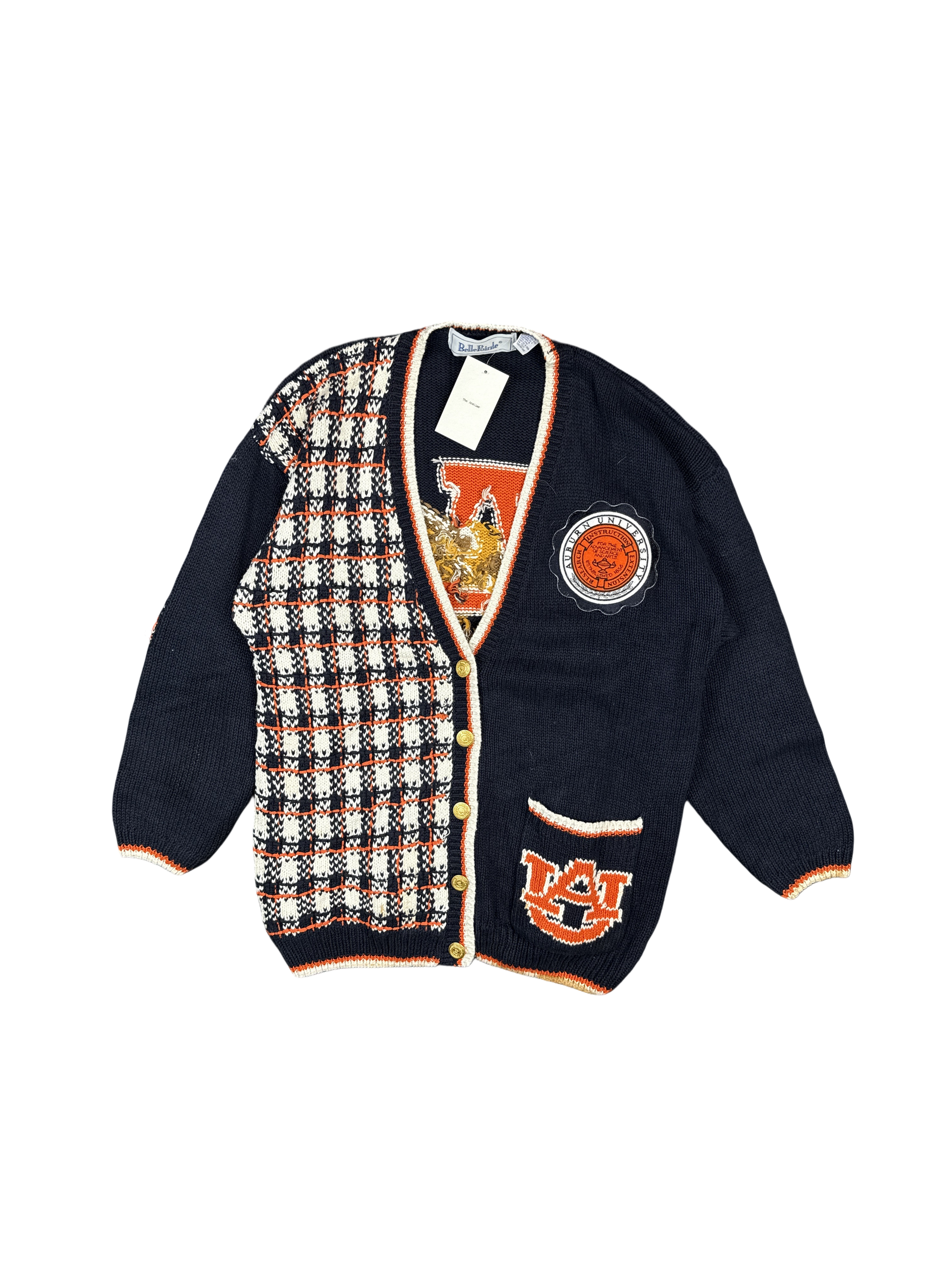 Auburn Tigers BellePointe Knit Cardigan Sweater (XL)