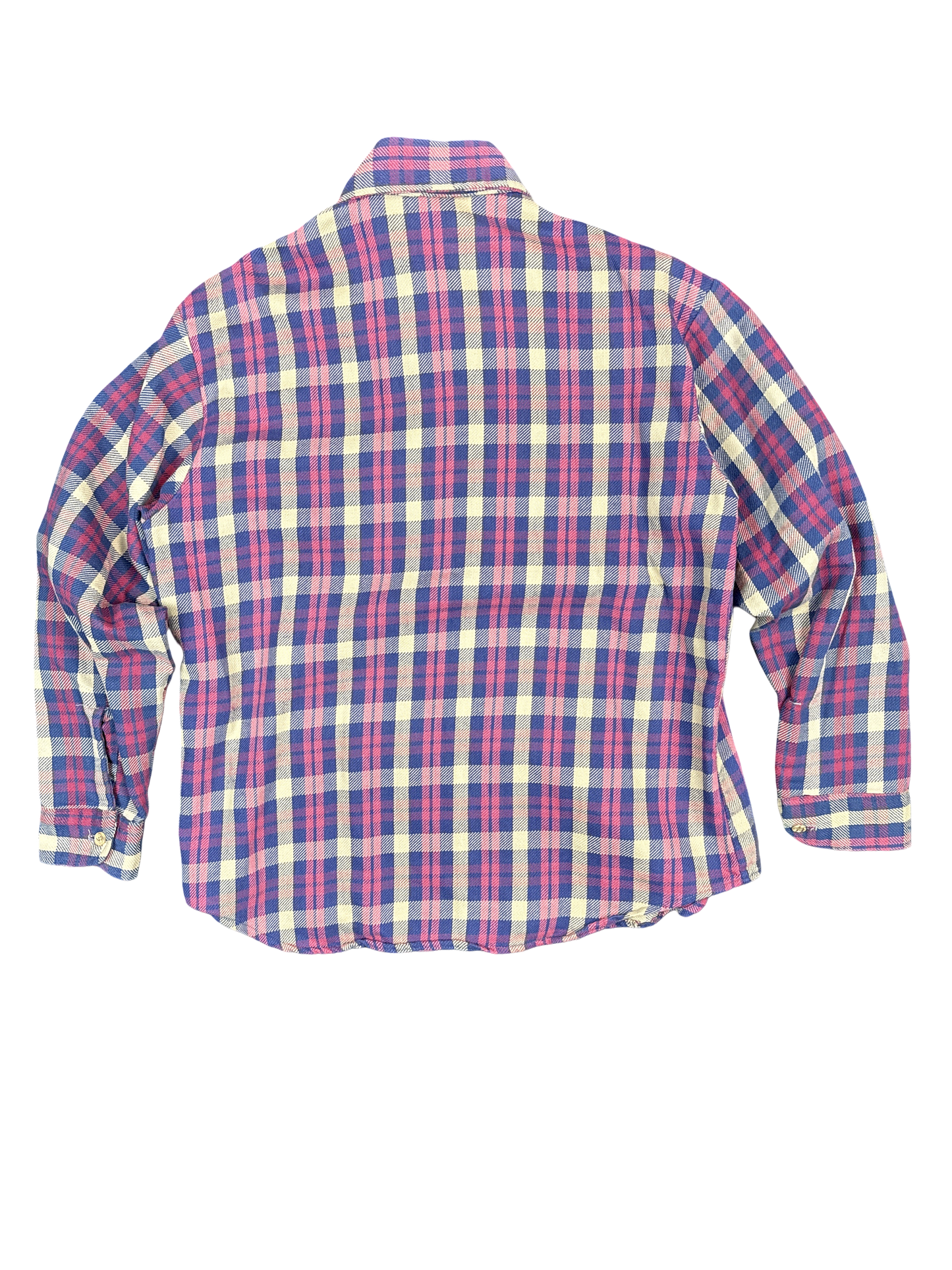 1990s Big Mac Plaid Flannel Shirt (L)