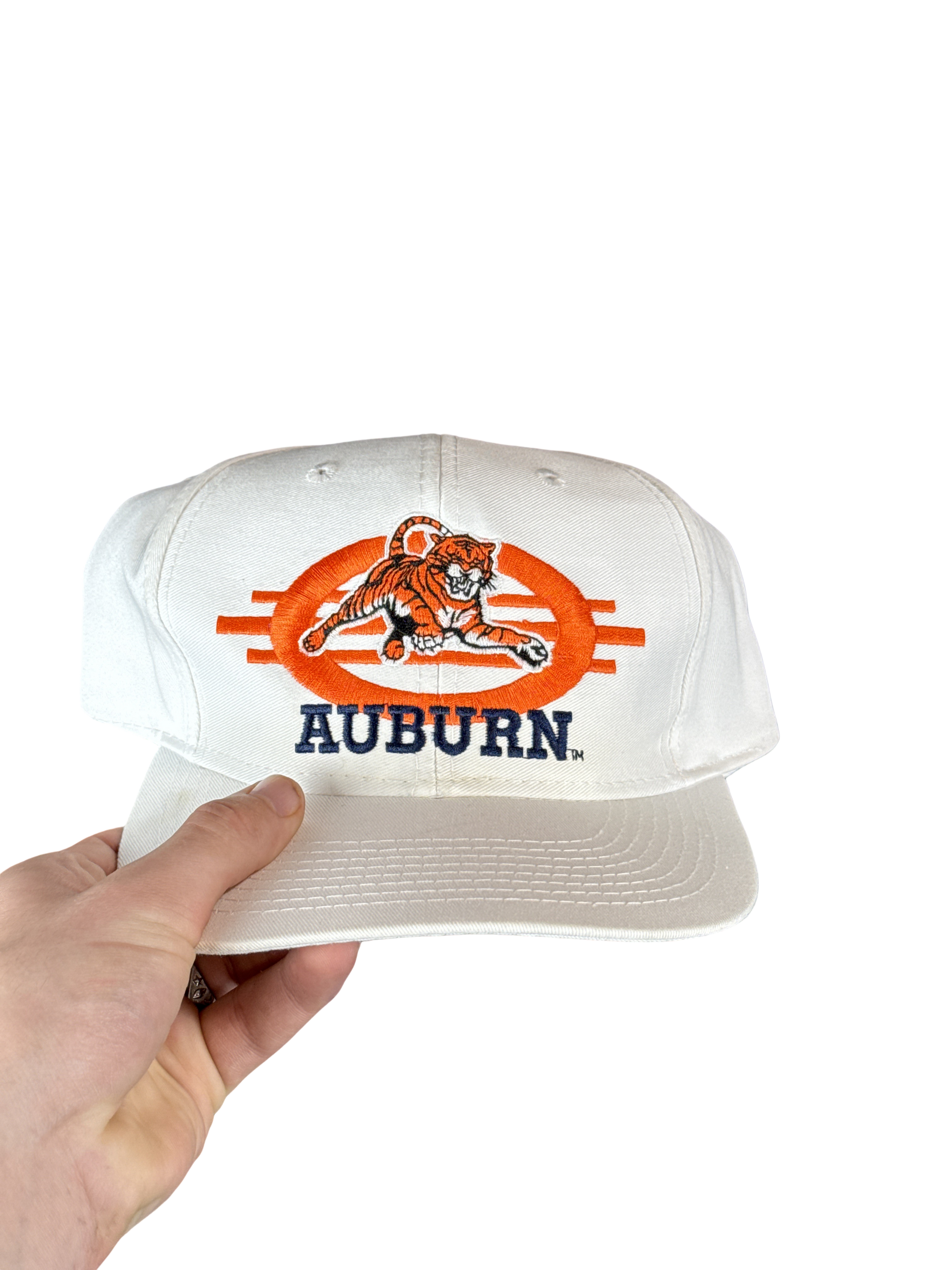 Auburn University Tiger Logo Snapback Hat (One Size)