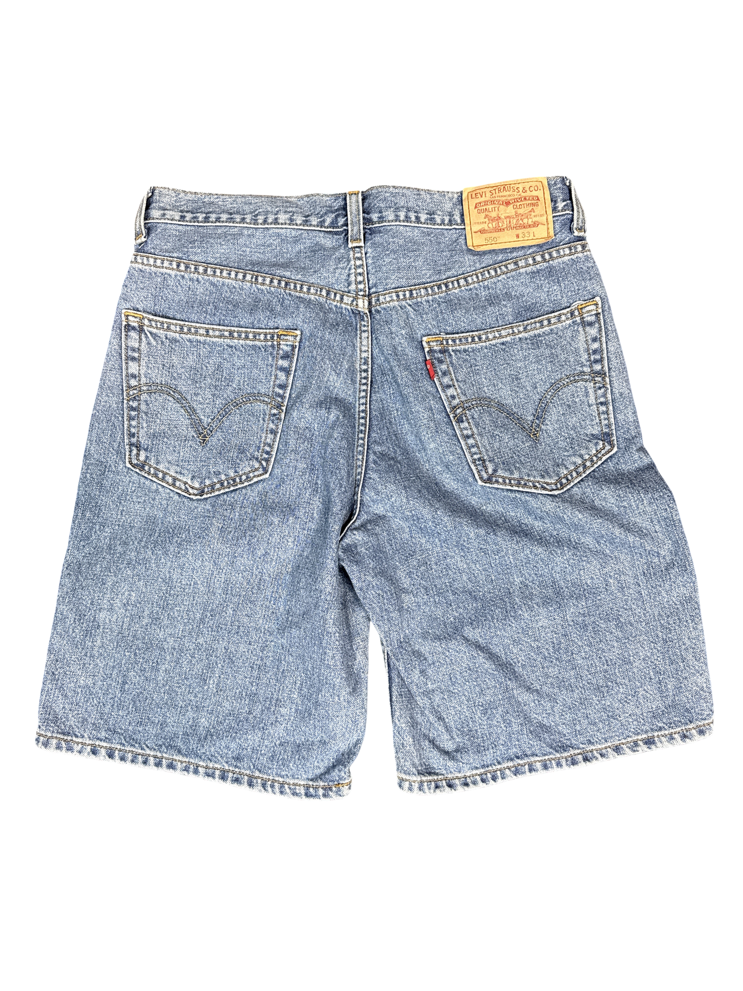 Levi's 550 Relaxed Fit Denim Shorts (L)