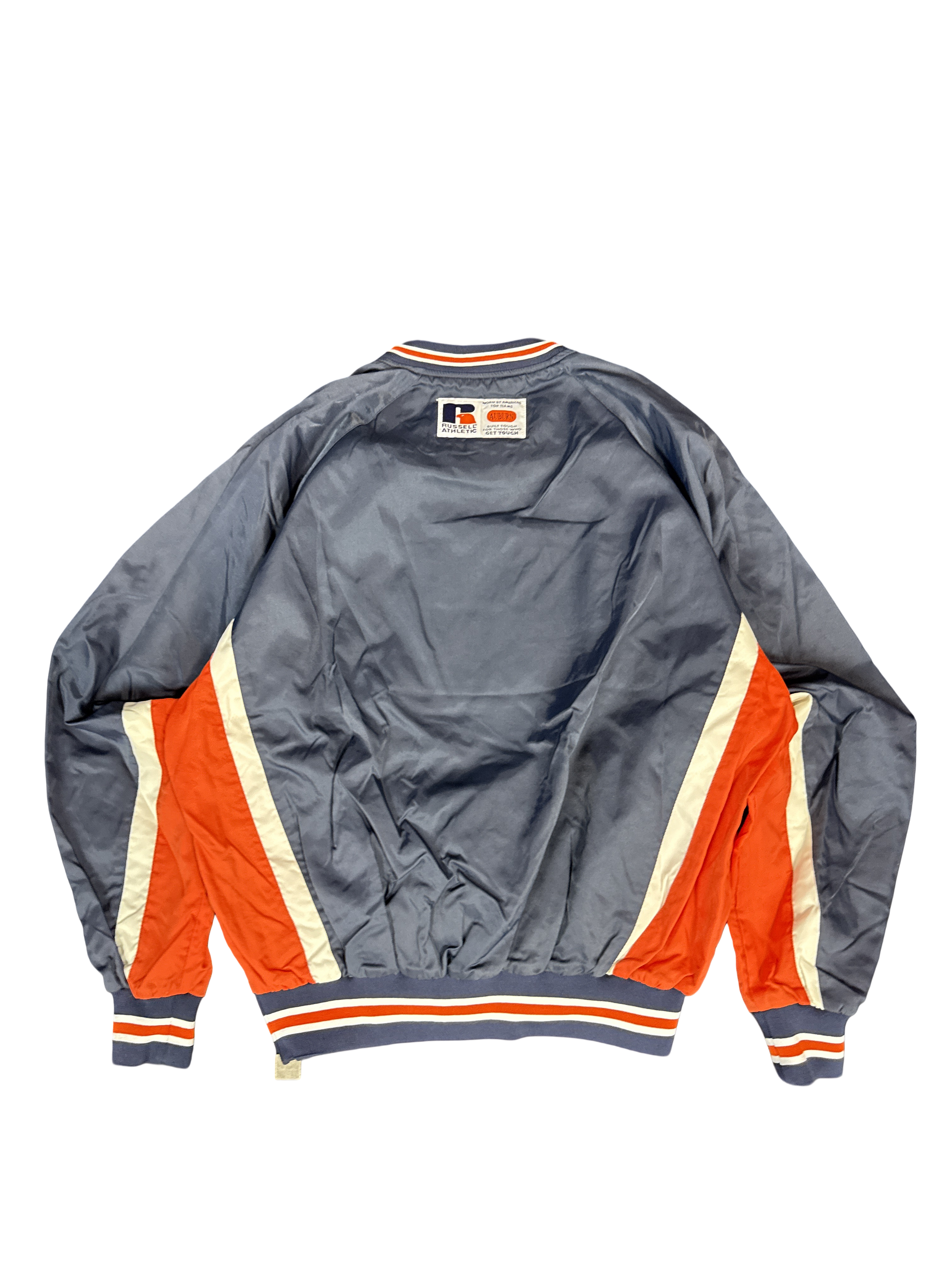 1990s Russell Athletic Auburn University Pullover Windbreaker (2XL)