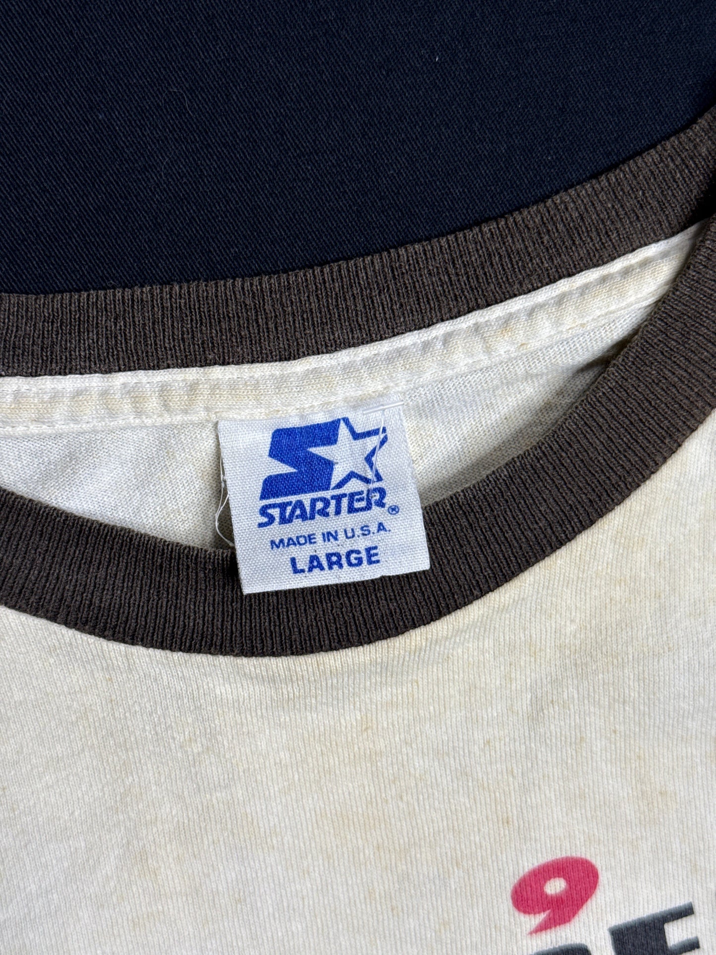 1995 Atlanta Braves World Series Champions Starter Ringer Tee (L) 3