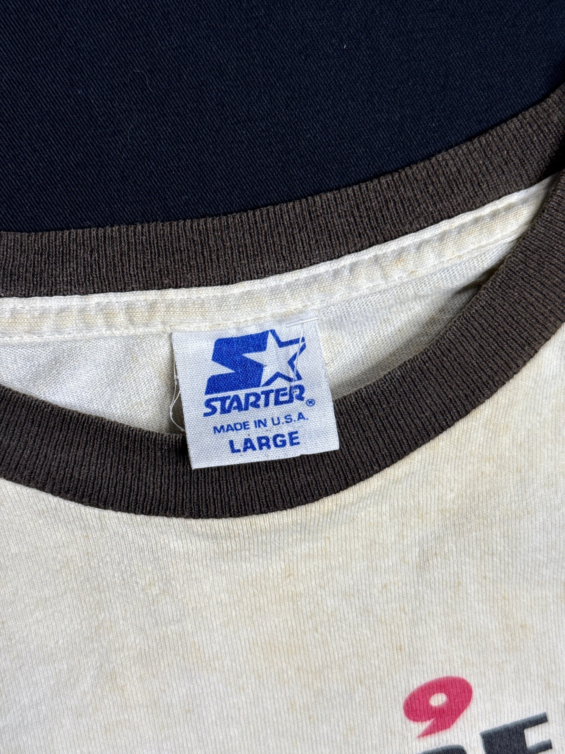 1995 Atlanta Braves World Series Champions Starter Ringer Tee (L) 3