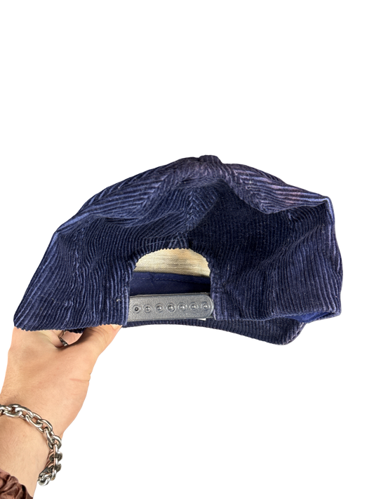 Corduroy Alaska Script Snapback Hat (M)